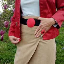 PIPACS OGEL szett övvel, nyaklánccal és gyűrűvel, egyedi derékdísz